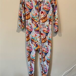 Bums & Roses Colorful Cupcake One Piece